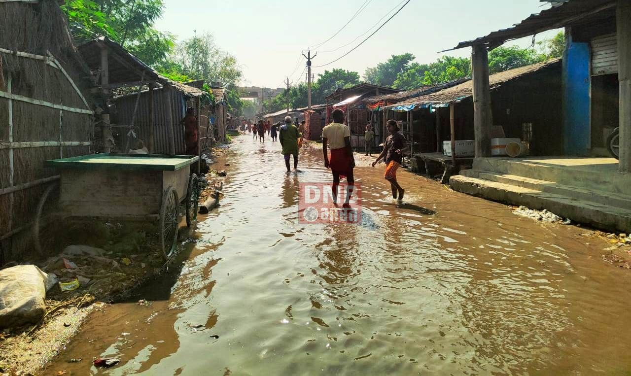 सिमरिया घाट बिन्द टोली चार वार्ड में घूसा गंगा नदी का पानी 2