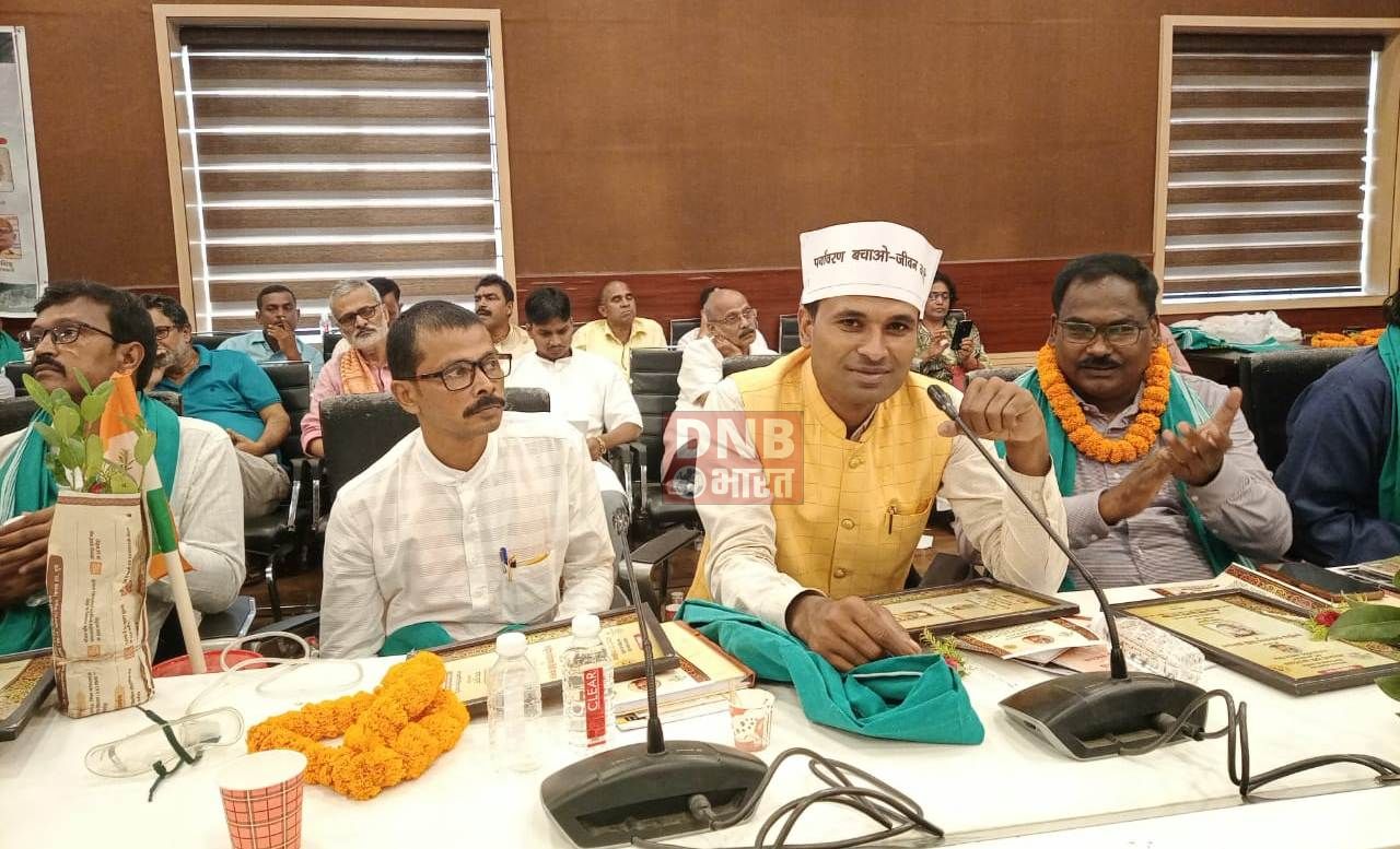 ऑक्सीजन मैन राजेश को मिला राष्ट्रीय पर्यावरण सेवी पुरस्कार 2