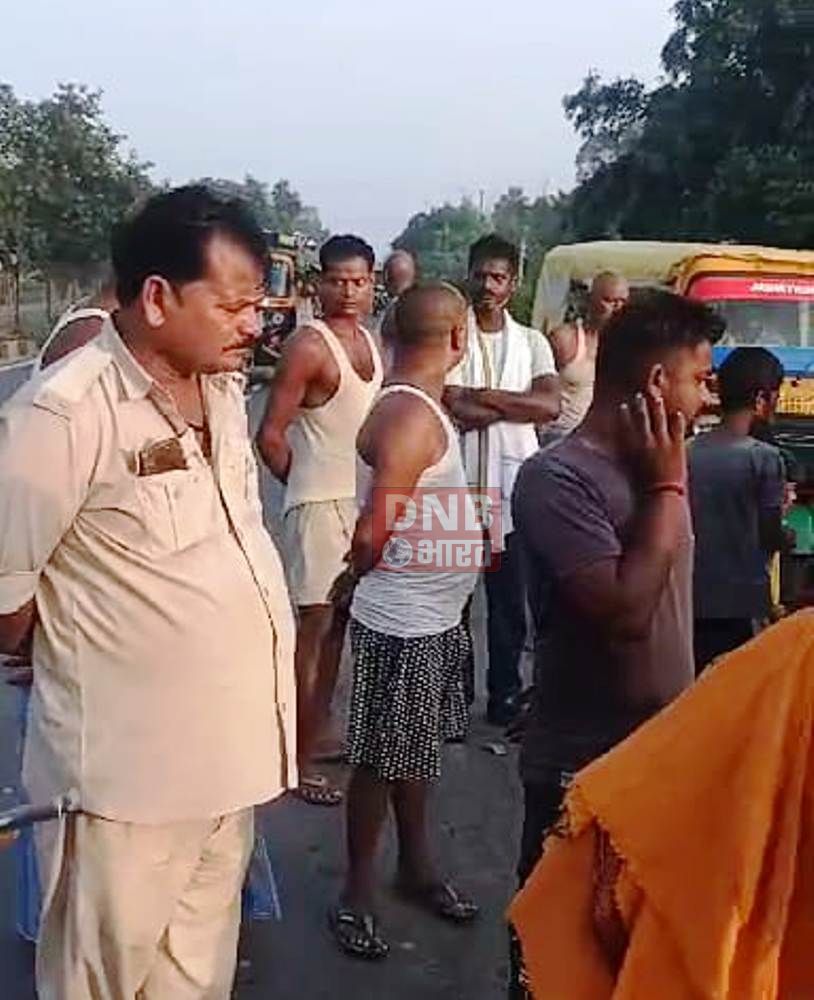 बछवाड़ा एन एच 28 पर अज्ञात वाहन की ठोकर से महिला की मौत, परिजनों में मचा कोहराम 2