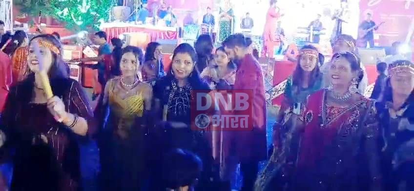 नालंदा: राजगीर की वादियों में डांडिया नाइट में देर रात तक गरबा पर झूमे लोग 2