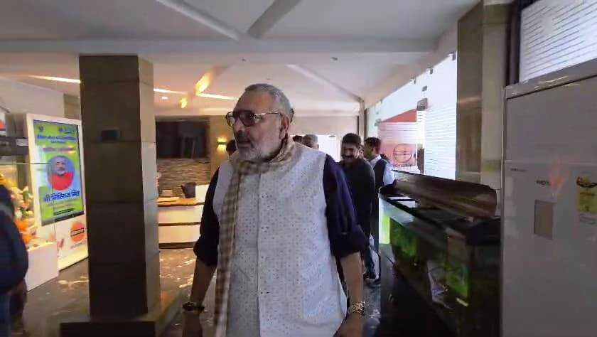 बिहार में लालू यादव एवं उत्तर प्रदेश में अखिलेश यादव का सुपड़ा साफ हो गया:- केन्द्रीय मंत्री गिरिराज सिंह 2