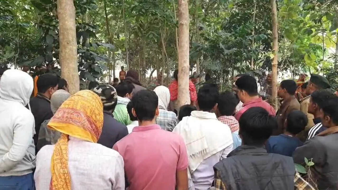 बेगूसराय में एक अज्ञात व्यक्ति का शव पेड़ से लटका हुआ मिलने से इलाके में फैली सनसनी 3