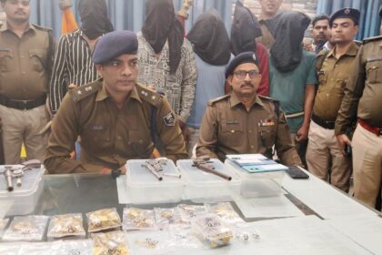 समस्तीपुर: चर्चित सोना लूटकांड में शामिल 5 अपराधियो को पुलिस ने किया गिरफ्तार 8