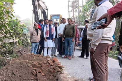 दलसिंहसराय-कादराबाद, मालती, पीपरा पथ का चौड़ीकरण का कार्य हुआ शुभारंभ 8