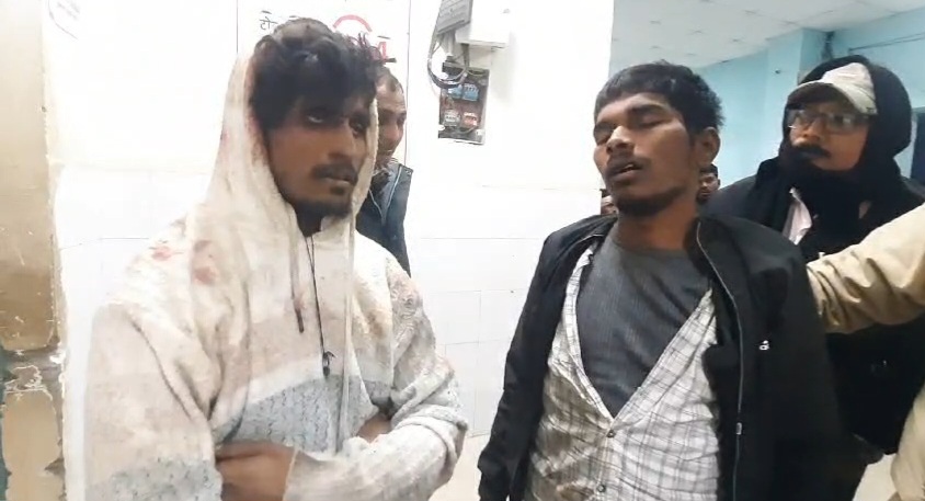 नालंदा: गोलीबारी की घटना को अंजाम देकर भाग रहे दो बदमाशों को ग्रामीणों ने पकड़कर किया जमकर धुनाई, बाद में पुलिस के हवाले किया 1