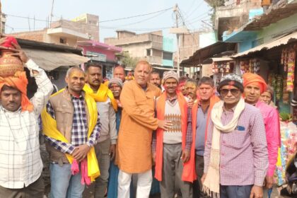 अखंड सीता राम नवाह यज्ञ संपन्न, विसर्जन में दिखी श्रद्धालुओं की भीड़ 26