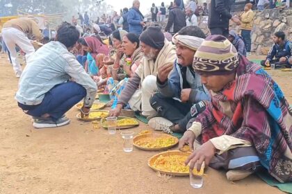राजगीर में ग्रामीण विकास मंत्री श्रवण कुमार के द्वारा किया गया सियासी वन भोज कार्यक्रम 24