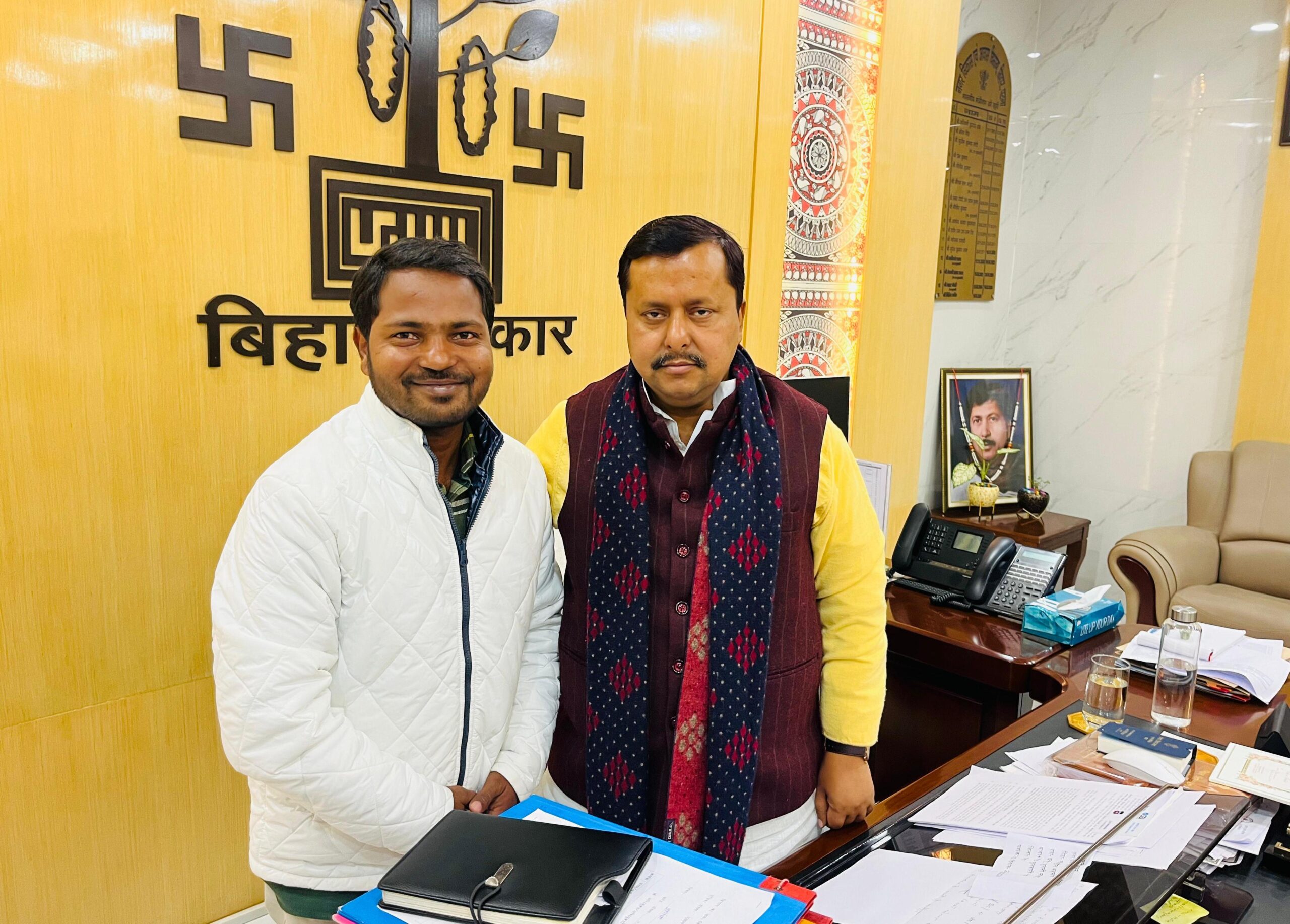 नगर विकास एवं आवास मंत्री के पहल पर नगर परिषद बीहट के सभी हाई मास्ट लाइट जल गया - ऋषिकेश कुमार 2