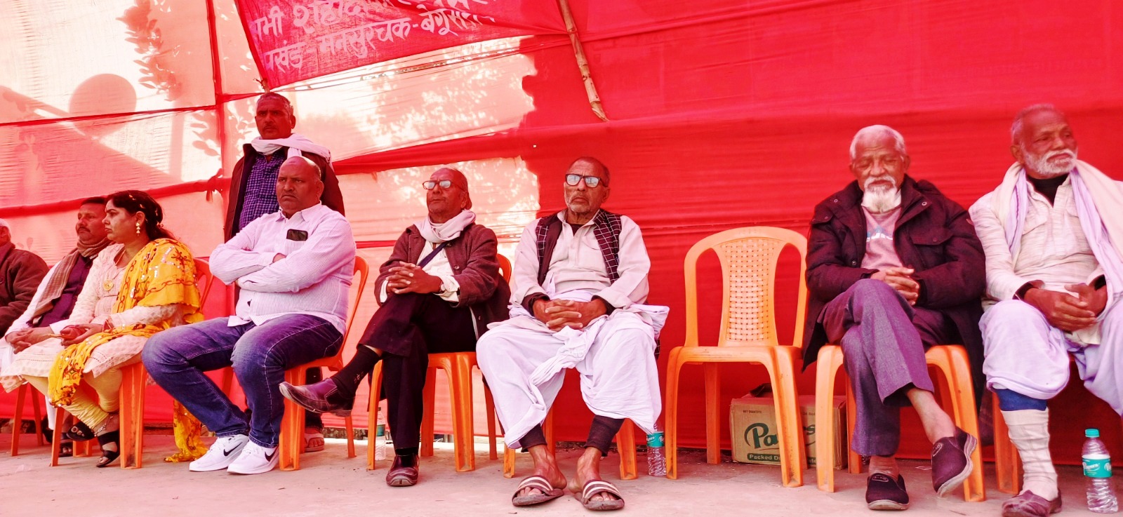 बछवाड़ा में शहीद पखवाड़ा के आखिरी दिन शहीद कॉमरेड भासो कुंवर के श्रद्धांजलि सभा का किया गया आयोजन 3