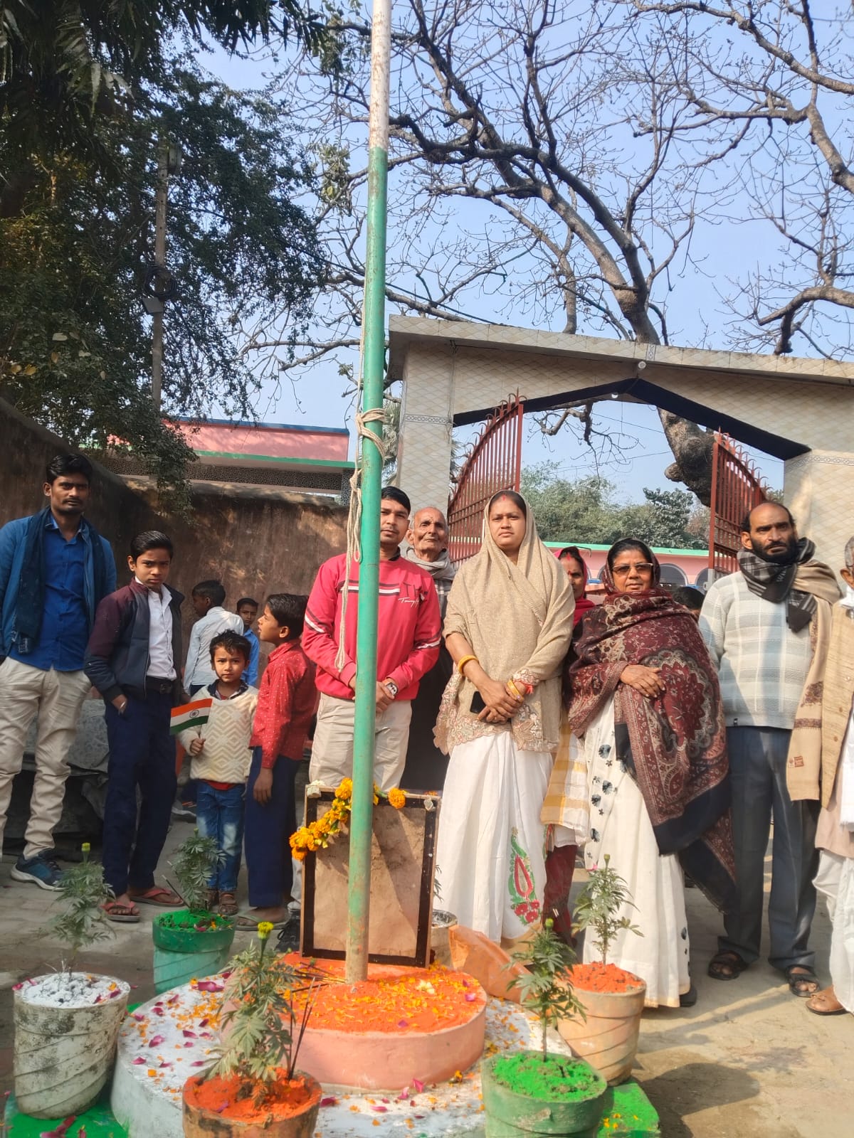 भगवानपुर के सरकारी व गैर-सरकारी संस्थाओं में धुमधाम से मनाया गया गणतंत्र दिवस 2
