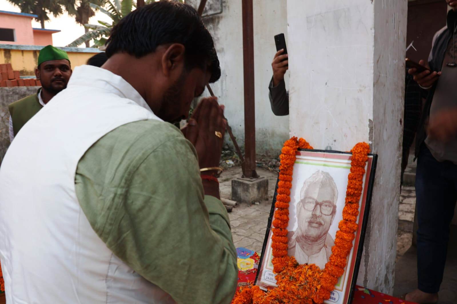 बेगूसराय के भगवानपुर में जयंती पखवाड़ा में याद किए गए कर्पूरी ठाकुर 5