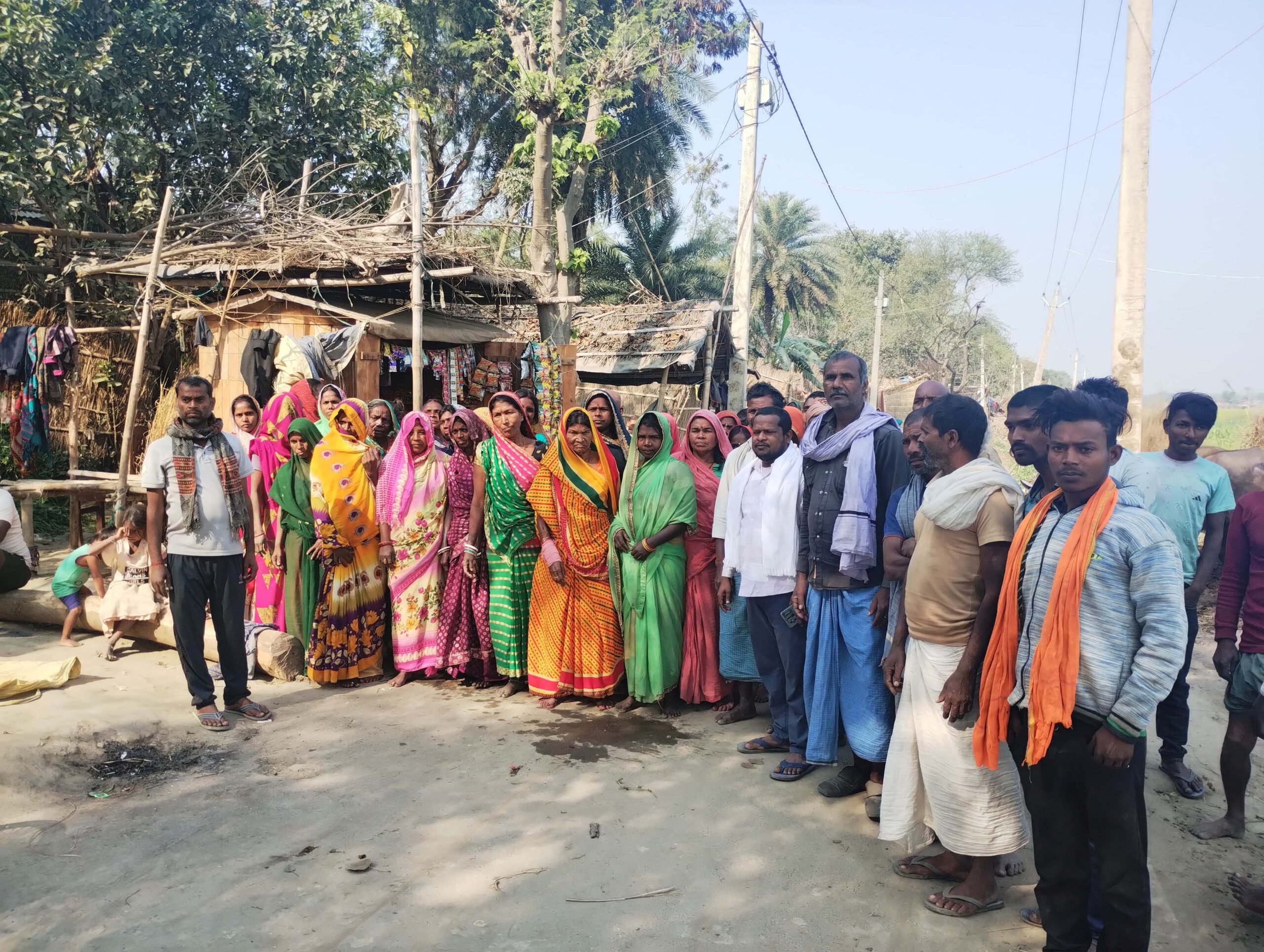 बेगूसराय के बछवाड़ा में बांध को खाली करने का मिला आदेश बसे लोगों में बसेरा उजड़ने का खतरा 4