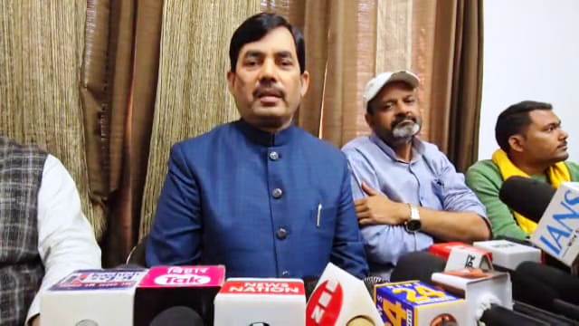 बिहार में डबल इंजन की सरकार है, लगातार विकास के कई काम किये जा रहे हैं - शाहनवाज हुसैन 1