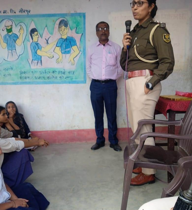वीरपुर पुलिस ने बाल विवाह एवं नशा मुक्ति जागरुकता अभियान चलाया 2