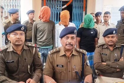 नालंदा: स्वर्ण व्यवसाई लूटकांड का पुलिस ने किया उद्भेदन, 36 के अन्दर तीन लुटेरा गिरफ्तार 23