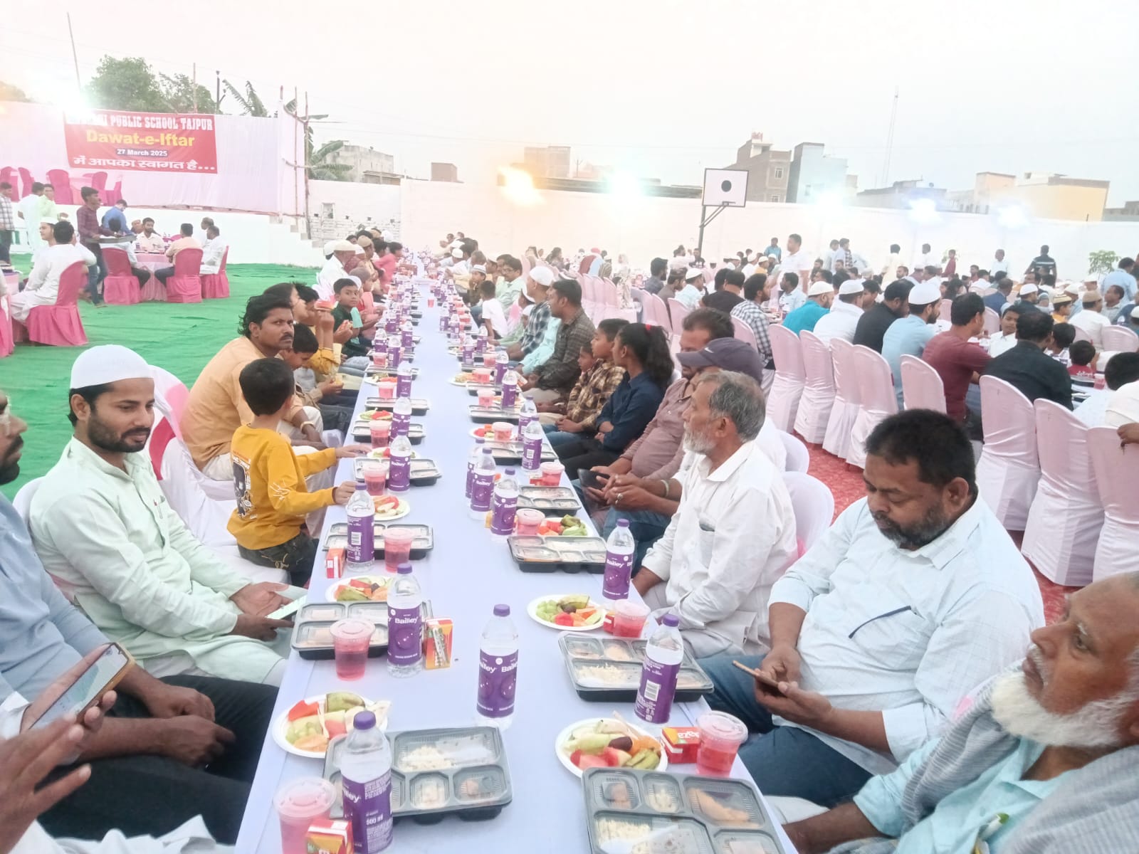 समस्तीपुर: दिल्ली पब्लिक स्कूल ताजपुर परिसर में भव्य दावते इफ्तार का आयोजन 2