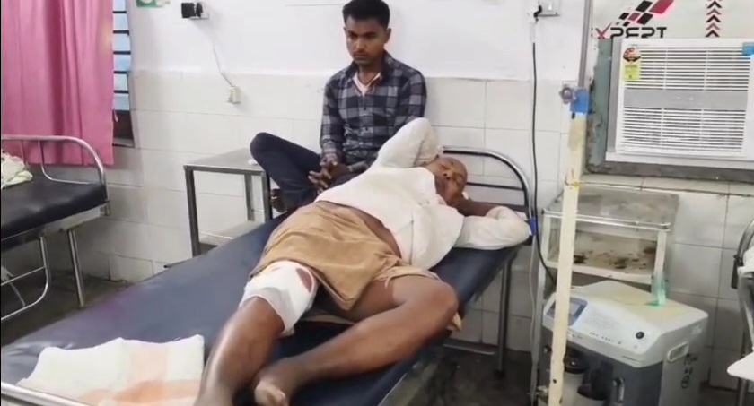 बेगूसराय में अपराधियों ने केंद्रीय राज्य मंत्री सह मुजफ्फरपुर के सांसद राज भूषण निषाद के मामा को गोली मारकर किया घायल 1