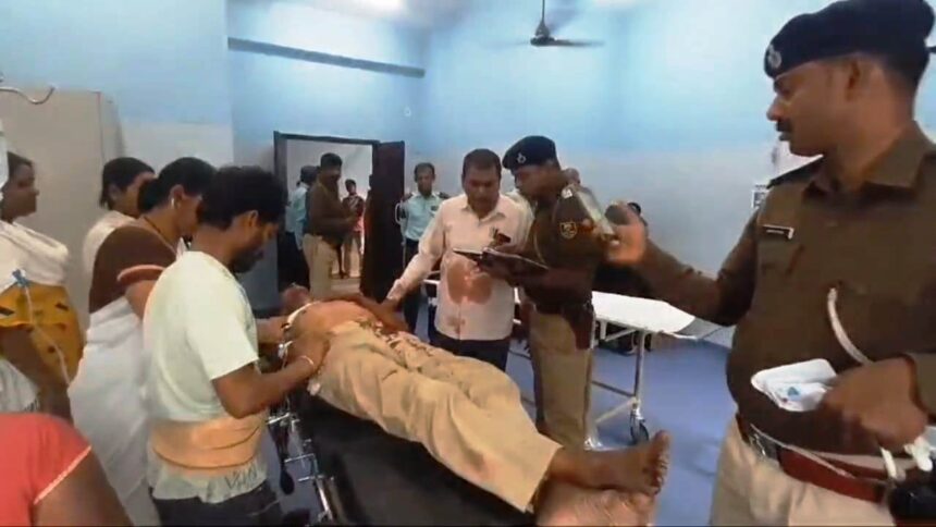 नालंदा: बुर्जुग को दिनदहाड़े बीच सड़क पर मारी तीन गोली, बुजुर्ग की हालत नाजुक 1