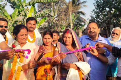 समस्तीपुर नगर निगम वार्ड संख्या 41 में नवनिर्मित पीसीसी सड़क का मेयर ने किया उदघाटन 31