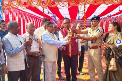 डॉ. राजेंद्र प्रसाद केंद्रीय कृषि विश्वविद्यालय  के सातवें अंतर महाविद्यालय खेल प्रतियोगिता 2025 का उद्घाटन 18