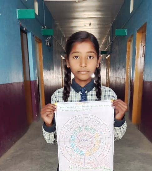 ग्रामीण परिवेश की छात्रा ने नवोदय परीक्षा में सफलता हासिल कर किया अपने क्षेत्र व जिले का नाम रौशन 1
