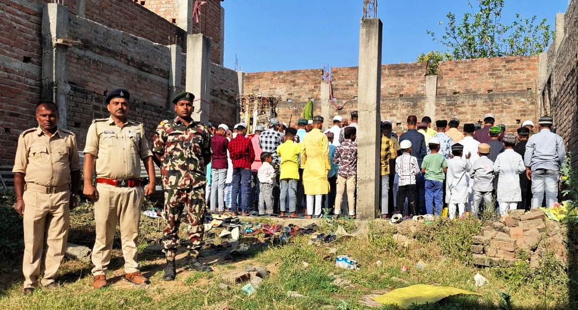 भगवानपुर प्रखंड क्षेत्र में ईद शांतिपूर्ण तरीके से हुआ सम्पन्न 2