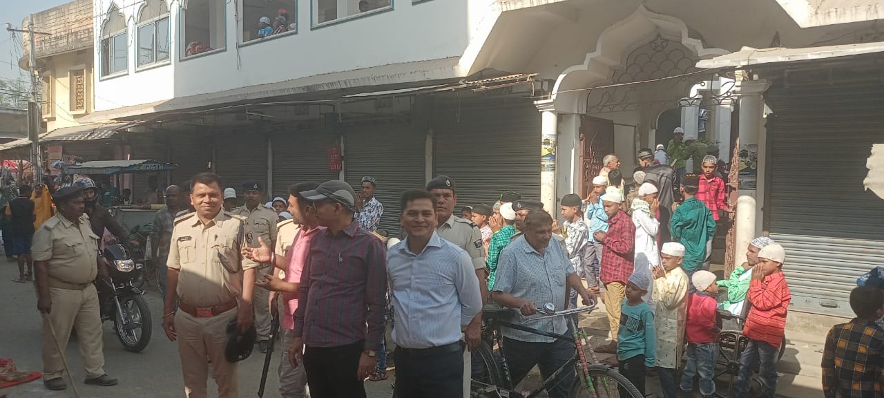 ईद पर्व हर्षोल्लास के साथ शांति पूर्ण ढंग से सम्पन्न, चौकस रही प्रशासन 2