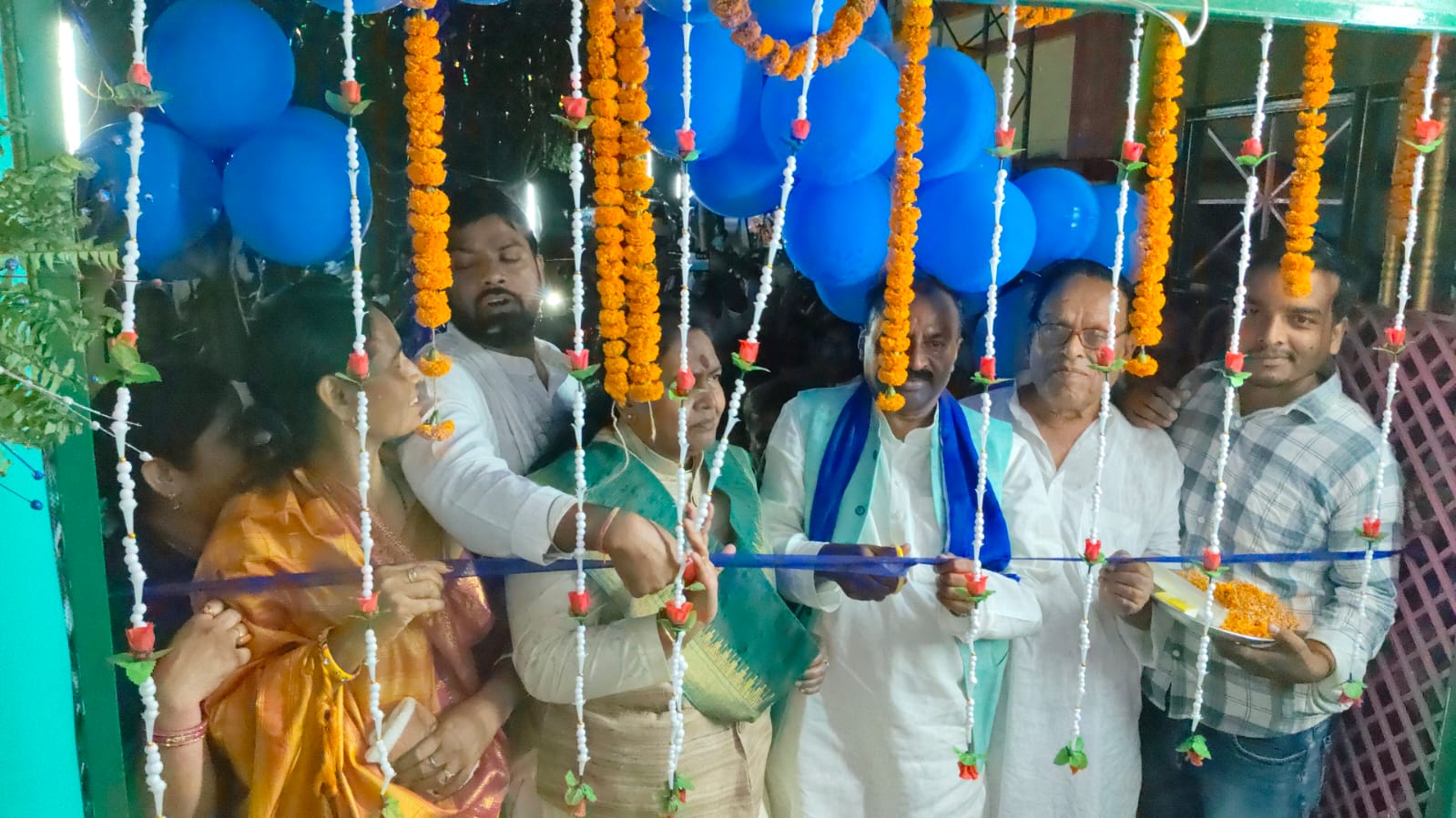 चमथा में बाबा साहब की जयंती समारोह में किया प्रतिमा का अनावरण 4