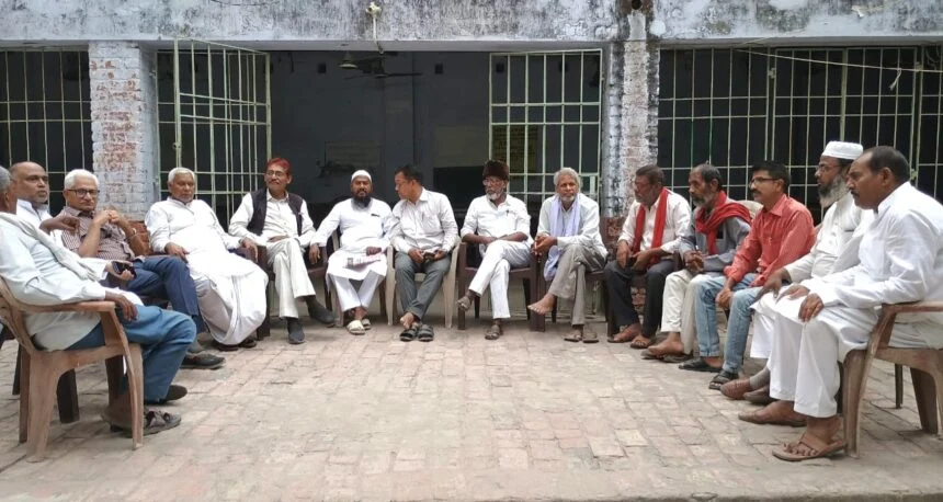 मिल्लत एकेडमी के प्रांगण में जिला समस्तीपुर महागठबंधन की एक महत्वपूर्ण बैठक आयोजित 1