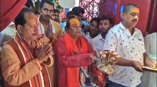 बिहार के उपमुख्यमंत्री विजय सिंहा पहुंचे बेगूसराय, एक धार्मिक आयोजन में हुए शामिल 3