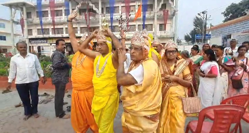 नालंदा: महावीर स्वामी की जन्मभूमि कुंडलपुर में श्रद्धा-भक्ति के साथ निकली भव्य रथ  यात्रा 2