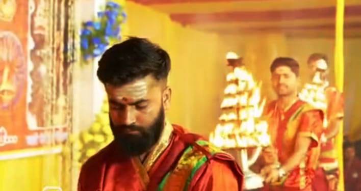 मुजफ्फरा में चैती दुर्गा पूजा के महाआरती में उमड़ी श्रधालुओं की भीड़ 2
