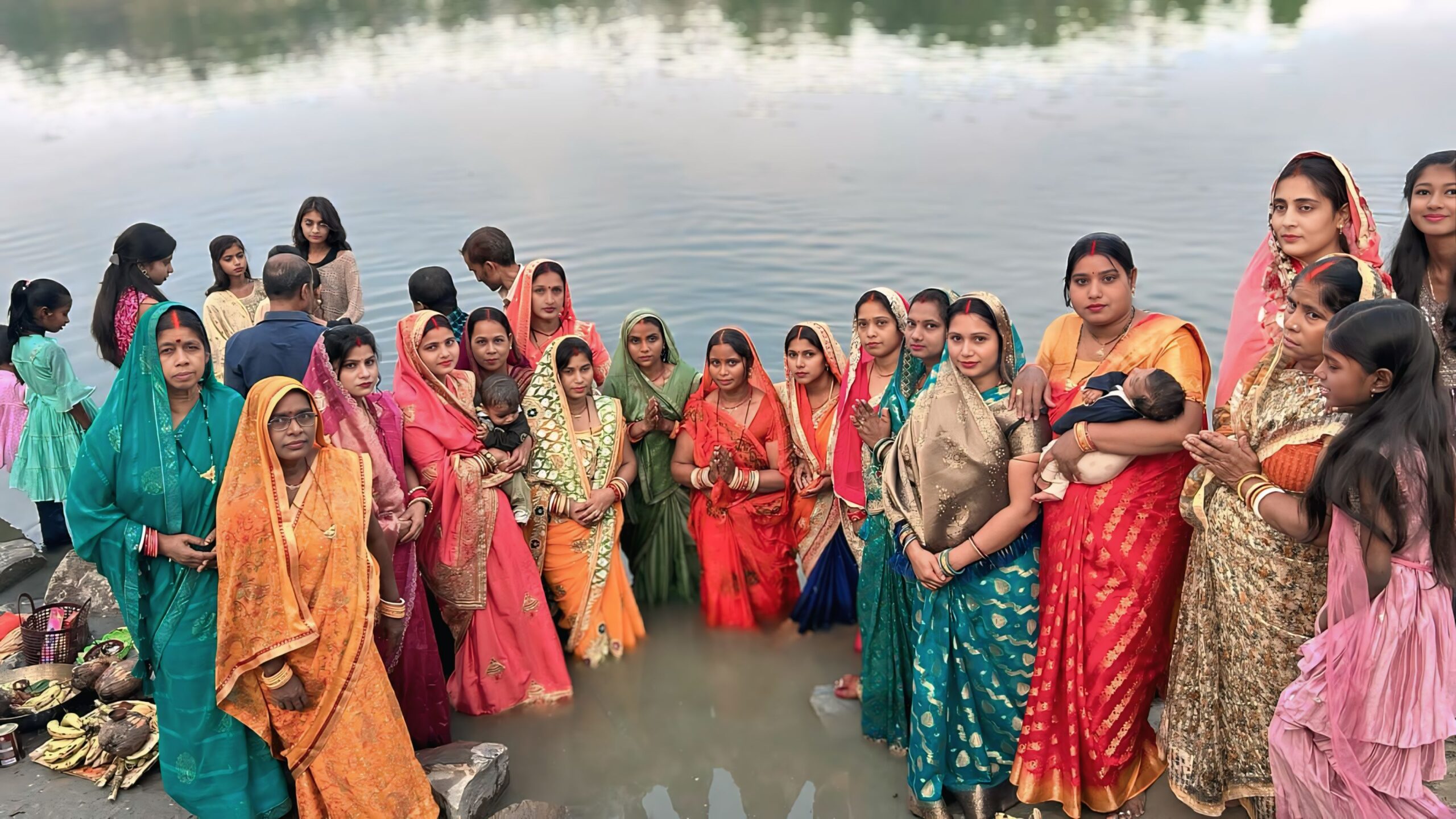 उदयाचल गामी सूर्य को अर्ध्य देने के साथ ही चैती छठ का हुआ समापन 2