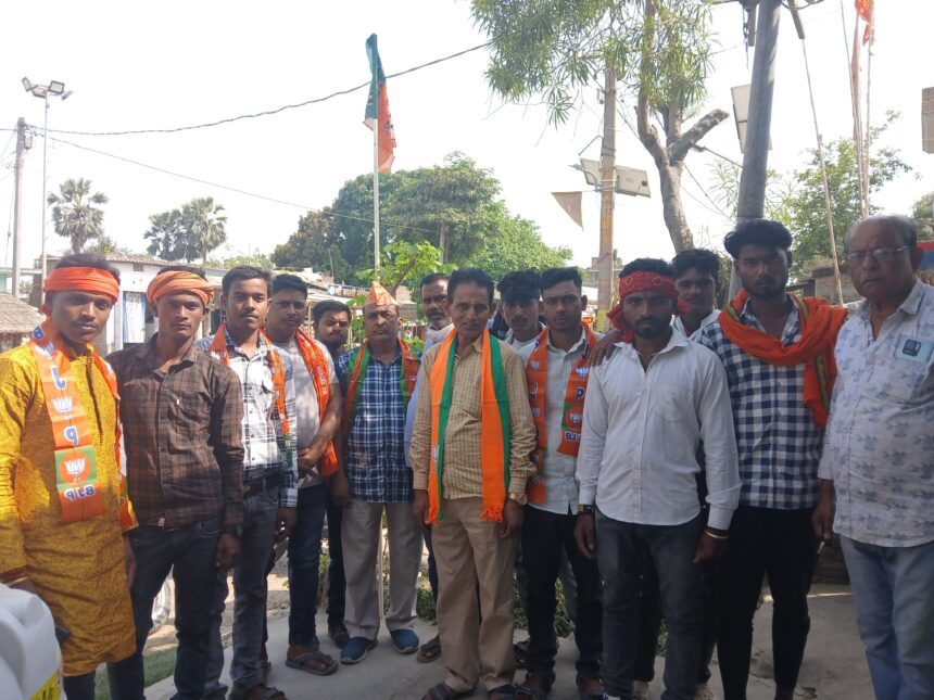 खोदावंदपुर प्रखंड में भाजपा कार्यकर्ताओं ने मनाया पार्टी का स्थापना दिवस 1