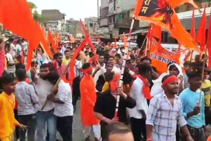नालंदा: कड़ी सुरक्षा के बीच सिलाव में निकाला गया रामनवमी का जुलूस 30