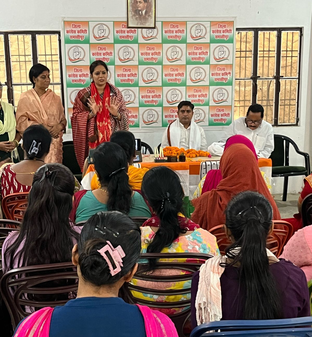 समस्तीपुर: महिला कांग्रेस कमिटी के द्वारा विभिन्न जगहों पर "महिला संवाद" कार्यक्रम का किया गया आयोजन 2