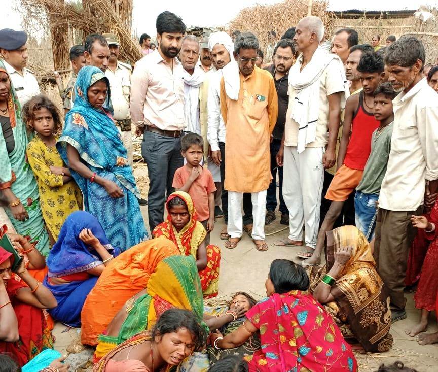 भगवानपुर प्रखंड में ठनका गिरने से एक किशोरी की मौत, तीन घायल 2