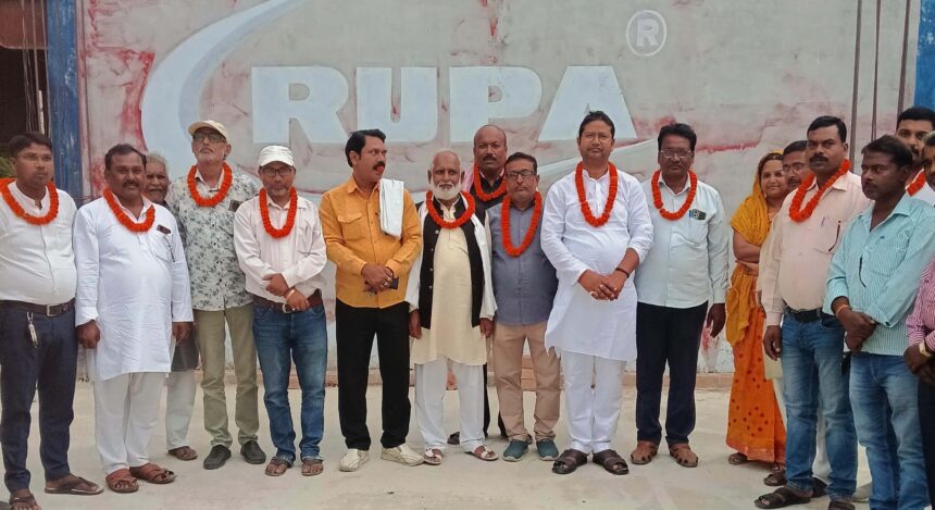 खोदावंदपुर में नवगठित प्रखण्ड स्तरीय कार्यक्रम कार्यान्वयन समिति सदस्यों के सम्मान में कार्यक्रम 1