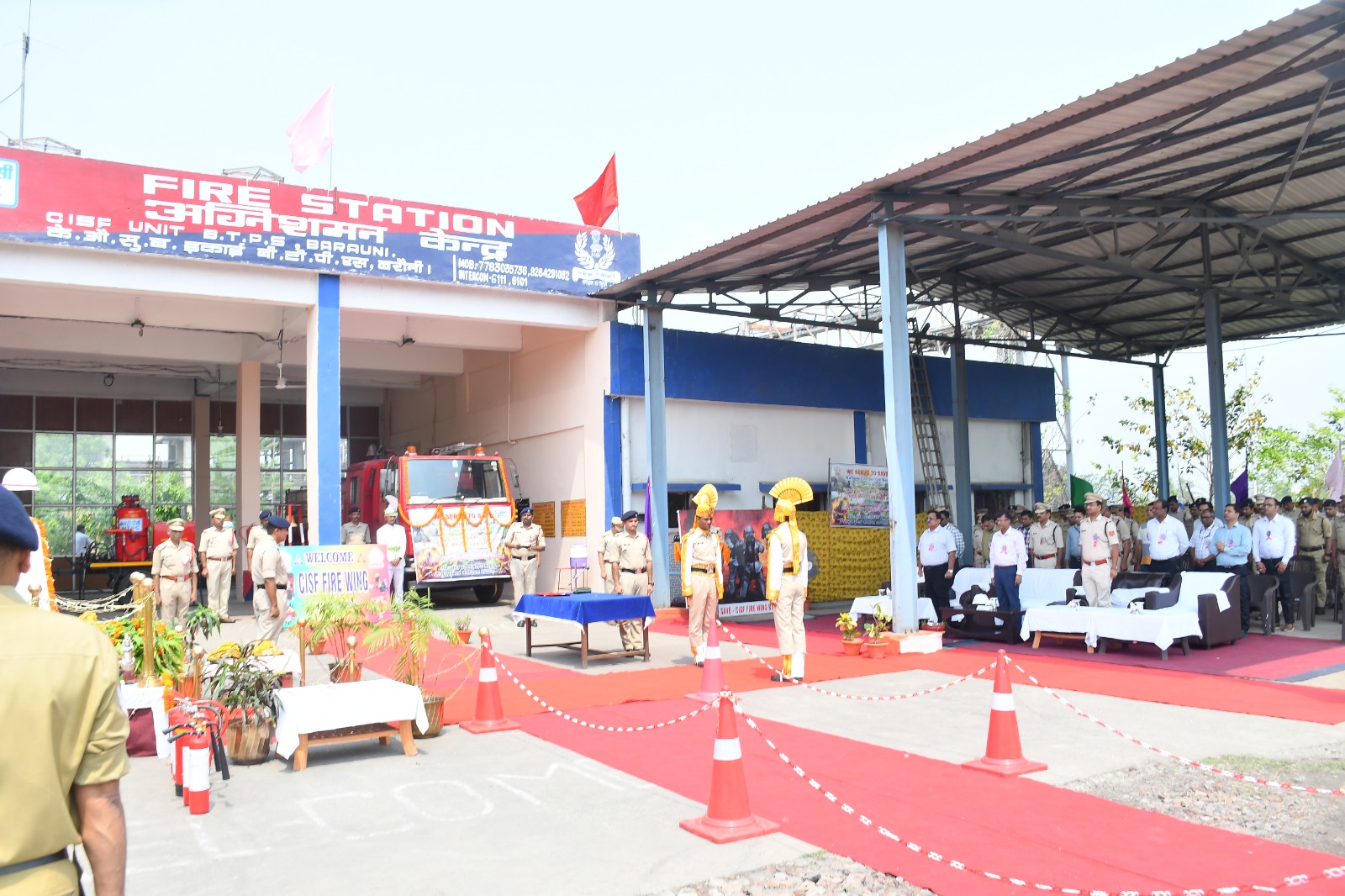 एनटीपीसी बरौनी में अग्निशमन सेवा सप्ताह का हुआ शुभारम्भ 3