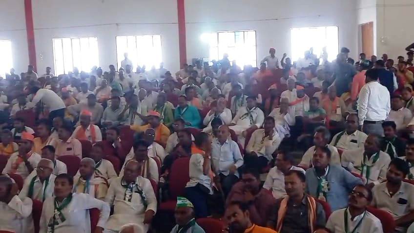 समस्तीपुर: मधुबनी में 24 अप्रैल को प्रधानमंत्री नरेंद्र मोदी के आगमन को लेकर एनडीए के घटक दलों ने किया कार्यकर्ताओं सम्मेलन 4