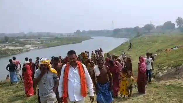 बेगूसराय में नदी में स्नान करने के दौरान एक मजदूर की डूबने से हुई मौत 2