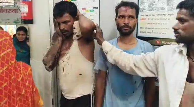 बेगूसराय में जुगाड़ गाड़ी के पलट जाने से पांच लोग गंभीर रूप से घायल, सदर अस्पताल में भर्ती 3