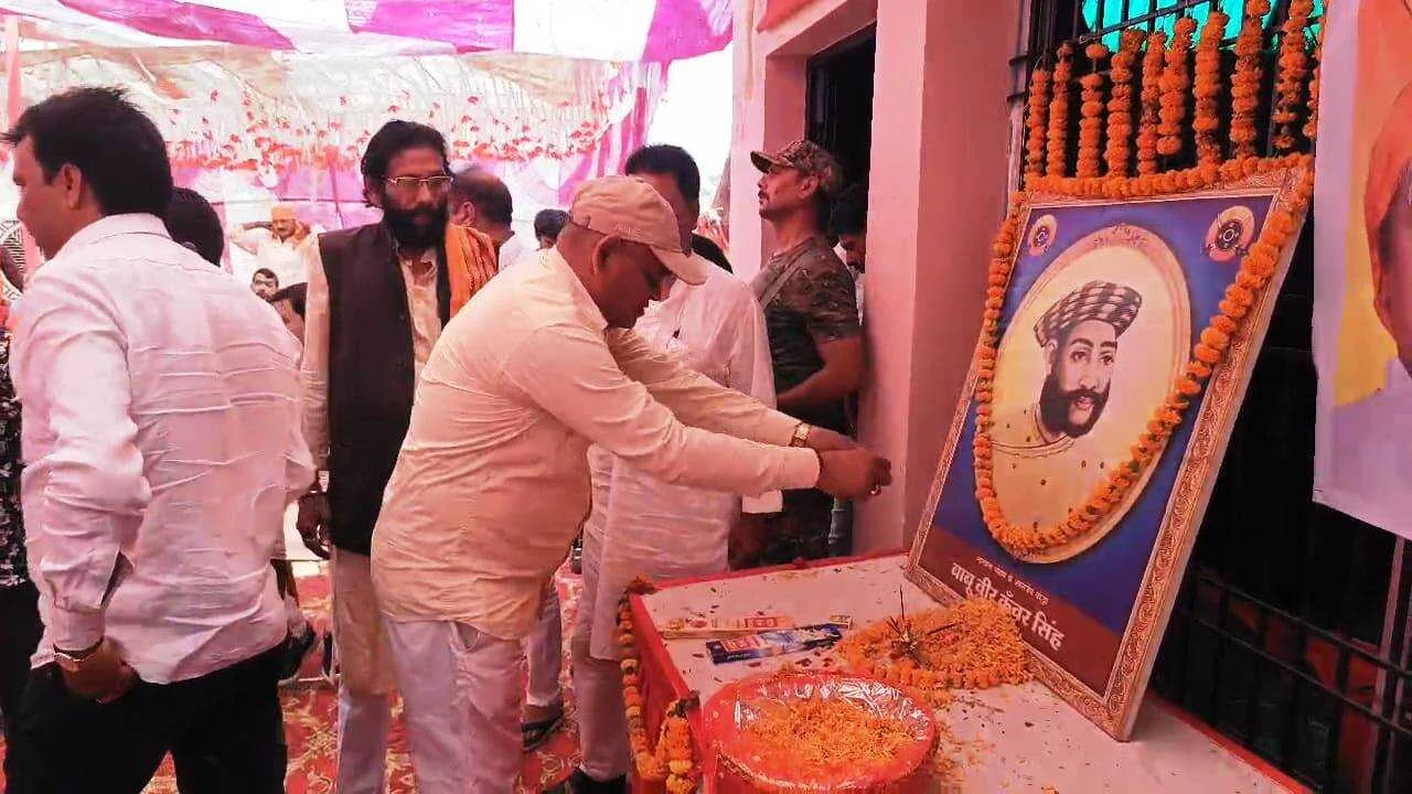 बिहार शरीफ में बाबू वीर कुंवर सिंह की जयंती समारोहपूर्वक मनाई गई 2