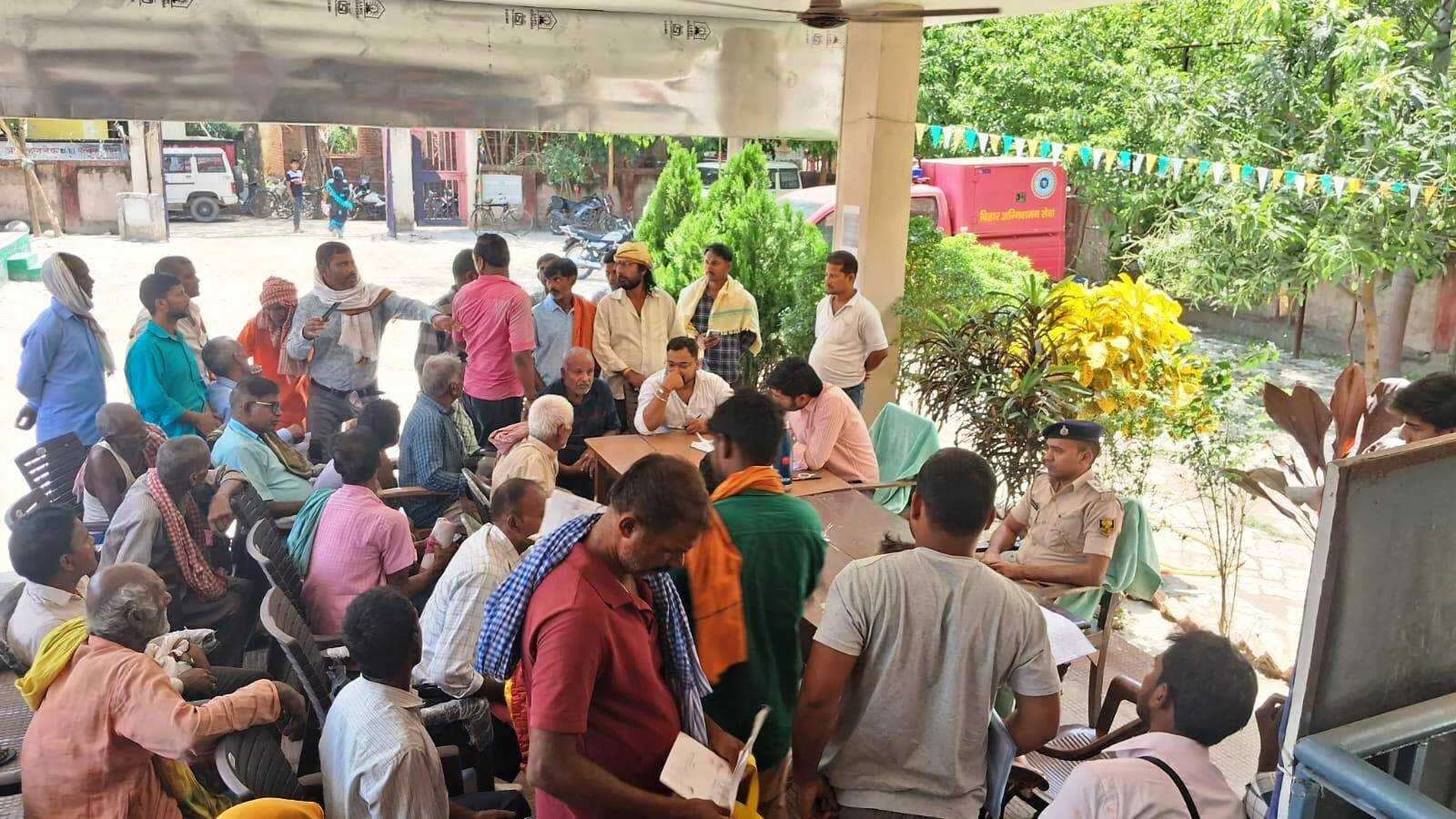 भगवानपुर थाना परिसर में जनता दरबार का आयोजन, तीन मामले का हुआ निष्पादन 2