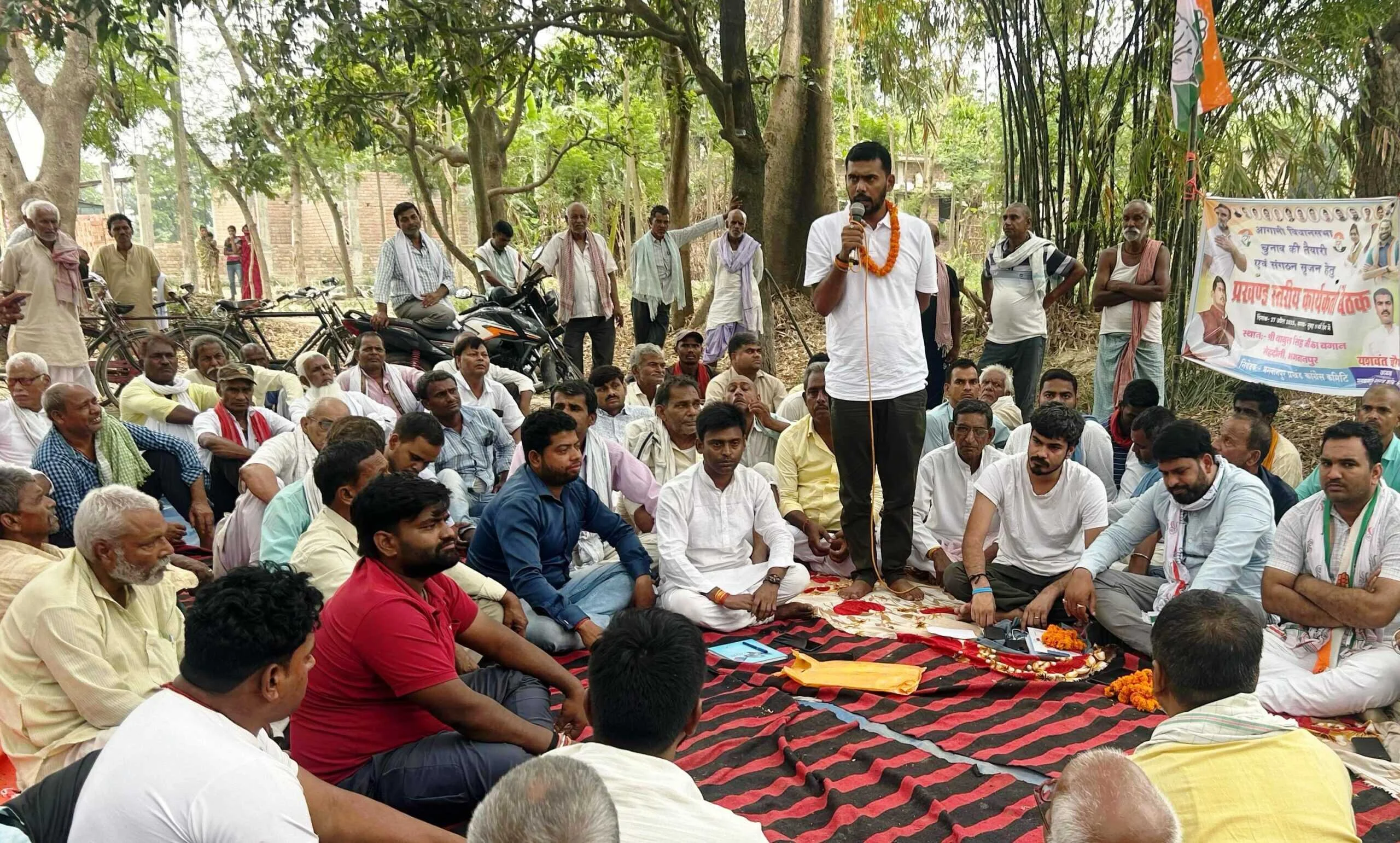 बिहार में बीस वर्षों से शासन कर रहे सरकार से जनता उब चुकी है अब वह कांग्रेस पार्टी से जुड़ना चाहती है शिवप्रकाश गरीब दास 4
