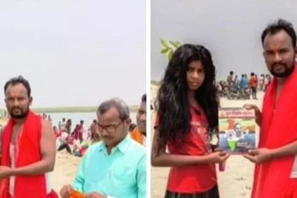 समस्तीपुर : बिथान प्रखंड के मिथिला महाकुम्भ त्रिवेणी संगम तट जगमोहरा में शाही स्नान को लेकर उतरने लगा श्रद्धालुओं का जनसैलाब 81