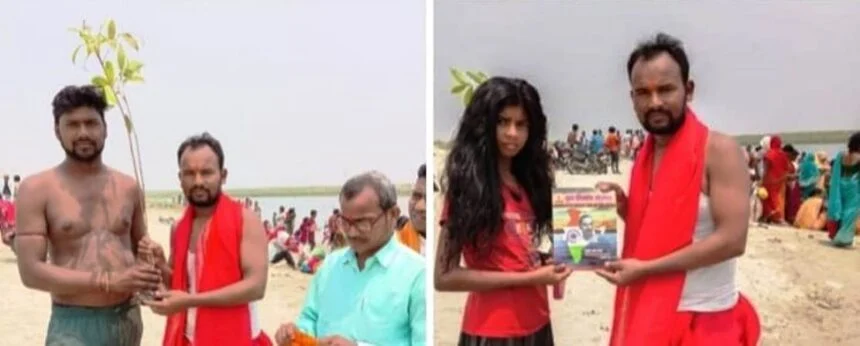 समस्तीपुर : बिथान प्रखंड के मिथिला महाकुम्भ त्रिवेणी संगम तट जगमोहरा में शाही स्नान को लेकर उतरने लगा श्रद्धालुओं का जनसैलाब 1