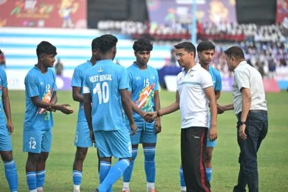 बेगूसराय में खेलो इंडिया यूथ गेम्स के तहत दूसरे दिन उड़ीसा की टीम ने 2-0 से पश्चिम बंगाल को किया पराजित 43
