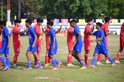 बेगूसराय में खेलो इंडिया यूथ गेम्स के तहत दूसरे दिन मिजोरम की टीम ने बिहार को 6-1 से हराया 43