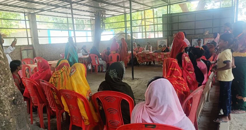 भगवानपुर पीएचसी में 63 गर्भवती महिलाओं की हुई एएनसी जांच 1